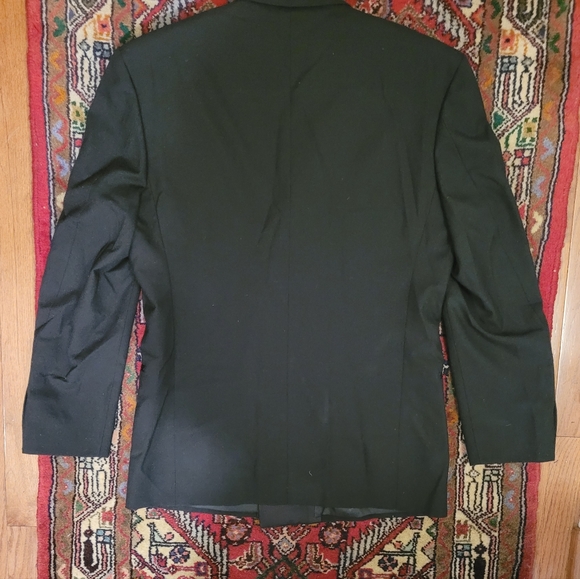 VINTAGE PIERRE BALMAIN PARIS DOUBLE BREASTED TUXEDO JACKET BLAZER - Picture 5 of 11